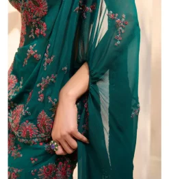 Rosette Grove Drape Sari