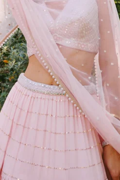 Roseus Lehenga