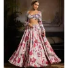 Rosy Cascade Lehenga Set