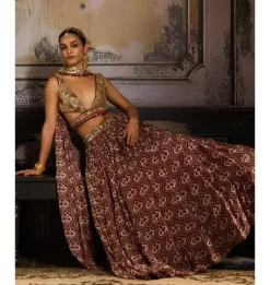 Ruby Embers Lehenga Set