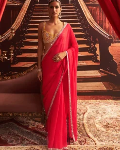 Ruby Sari Set