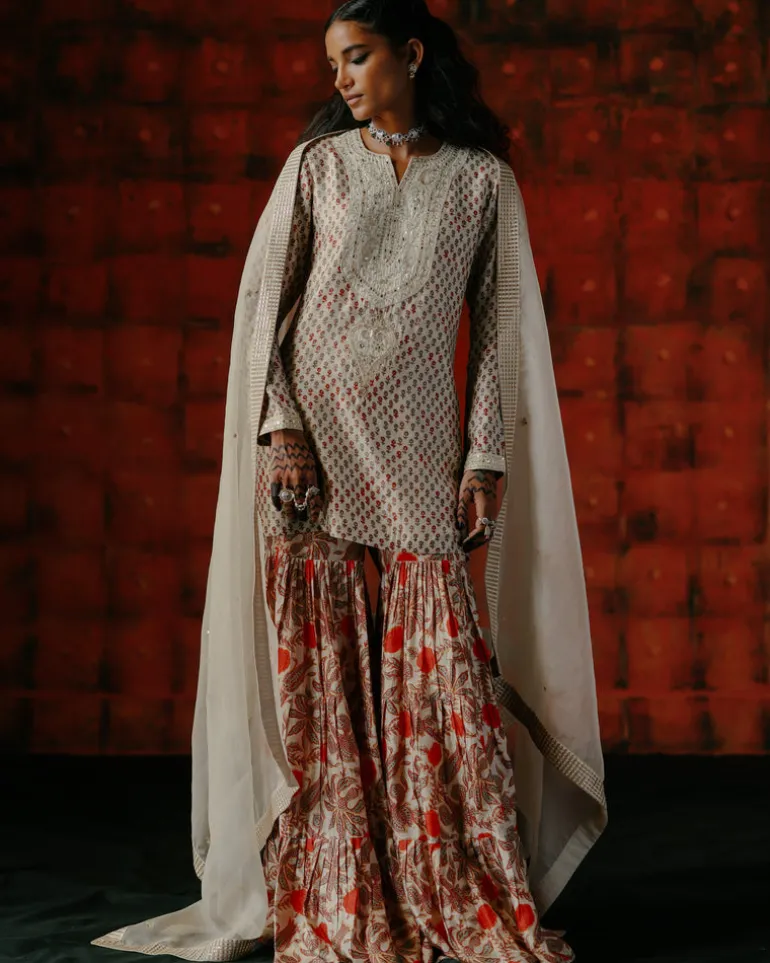 Ruchika Pearl Sharara Set