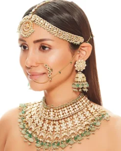 Russian Emerald Bridal Set