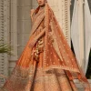 Rust Aster Lehenga Set