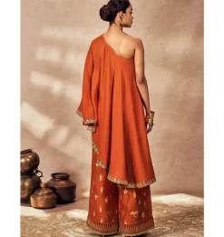 Rust Potters Touch Tunic Set