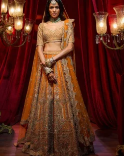 Rust Vivah Lehnga Set