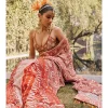 Rustic Radiance Pre-Stitched Sari Set