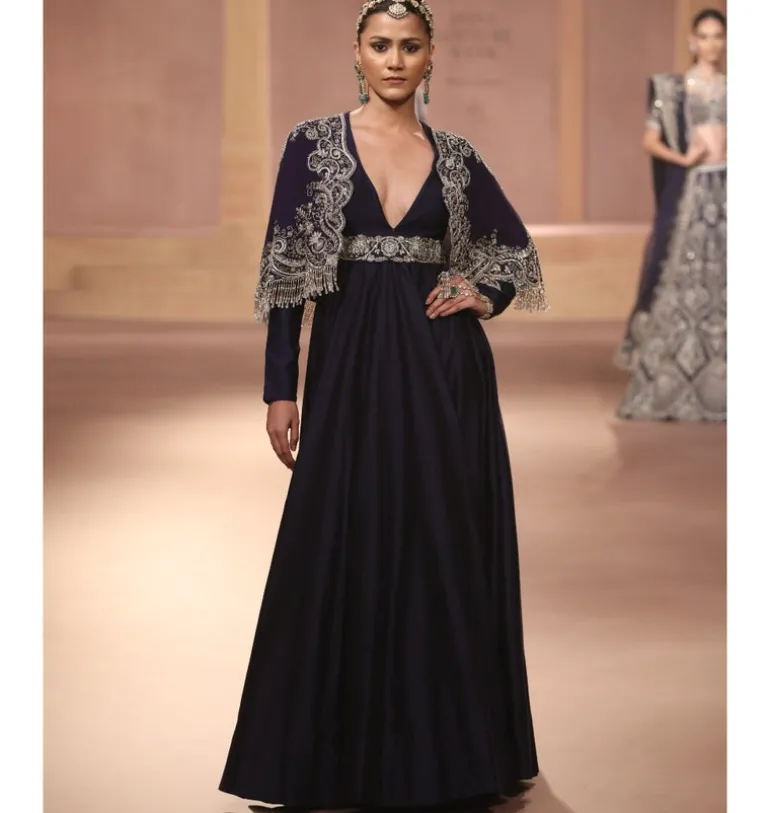 Sabya Cape Anarkali Set