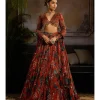 Saffron Ember Lehenga Set
