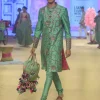 Sage Green Achkan Set