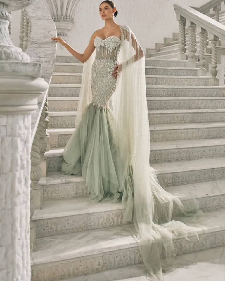 Sage Green Gown
