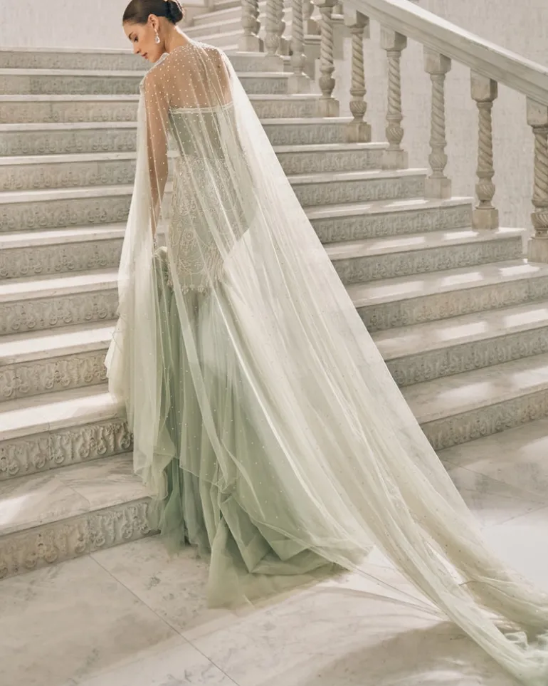 Sage Green Gown
