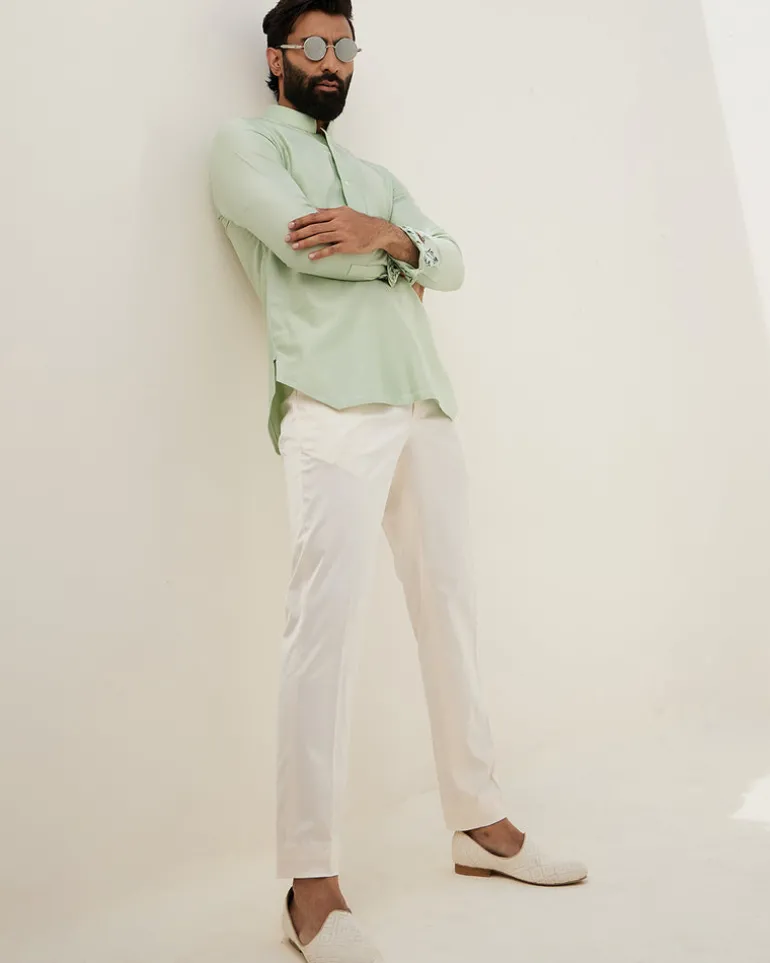 Sage Green Kurta Set