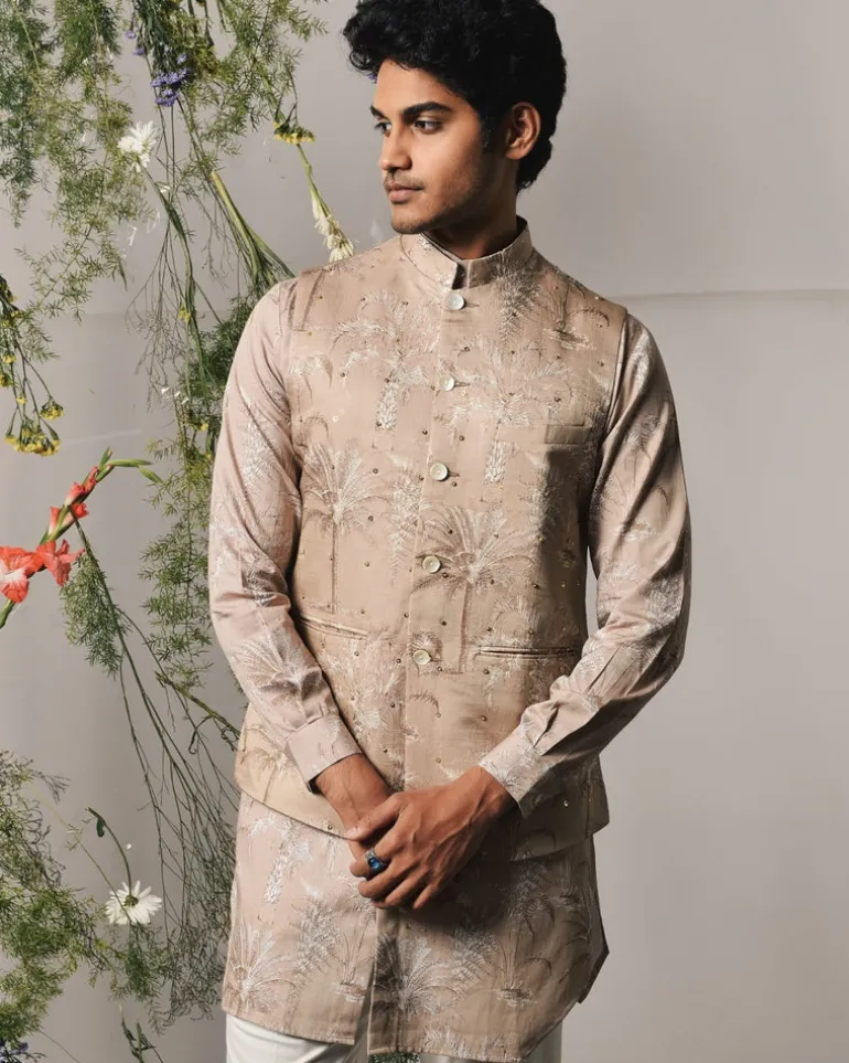 Sand Palermo Kurta & Pajama