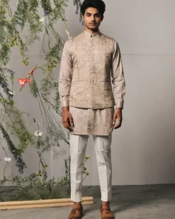 Sand Palermo Kurta & Pajama