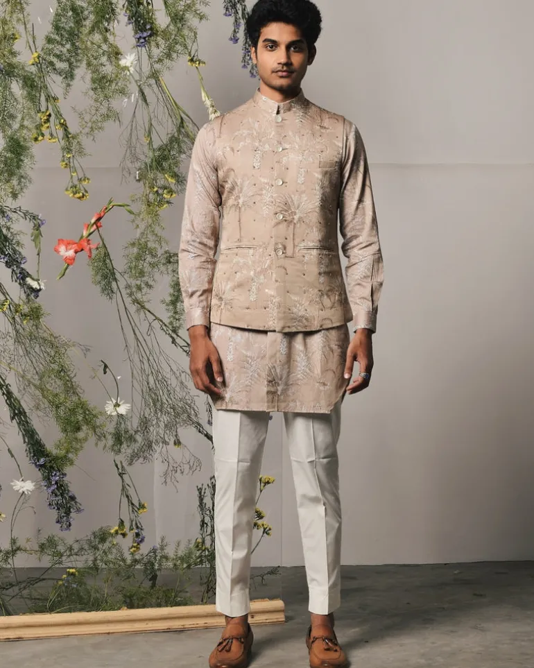 Sand Palermo Kurta & Pajama