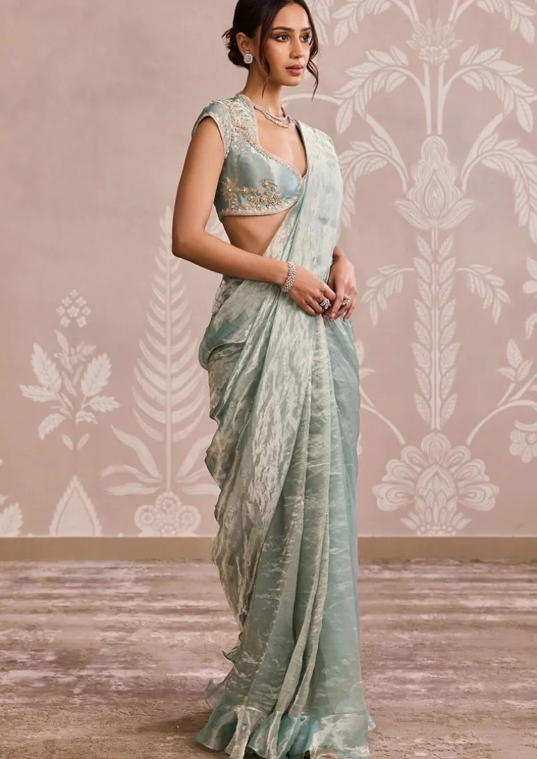 Sapphire Sari Set
