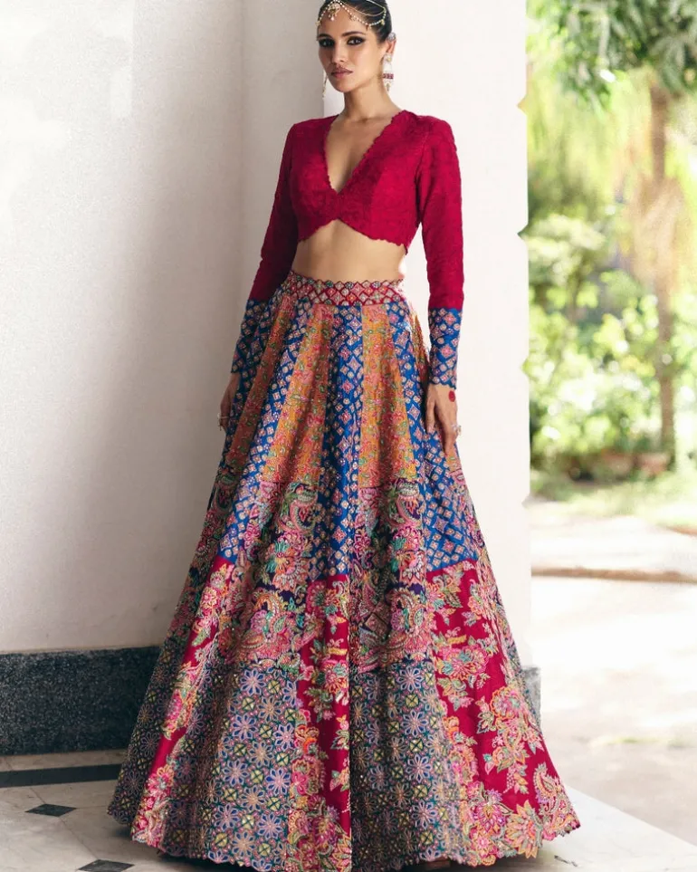 Sarga Lehenga Set
