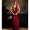 Scarlet Aura Sari Set