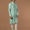 Sea Blue Periwinkle Kurta