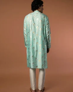 Sea Blue Periwinkle Kurta