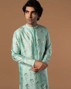 Sea Blue Periwinkle Kurta