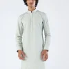Sea Green Embroidery Kurta Set