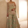 Sea Green Lavishka Sharara Set