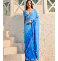 Seraph Ombre Sari Set