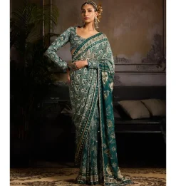 Serene Tide Pre-Stitched Sari