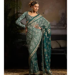 Serene Tide Pre-Stitched Sari