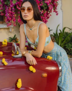 Serenity Bandhani Set