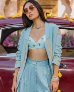 Serenity Bandhani Set