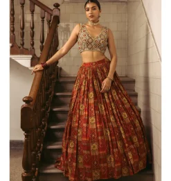 Shaahee Lehenga Set