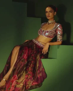 Shab Lehenga Set