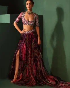 Shab Lehenga Set