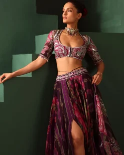 Shab Lehenga Set