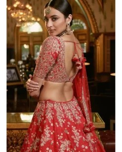 Shahana Raw Silk Bridal Lehenga Set
