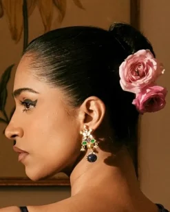 Shakti Multicolour Kundan Earrings