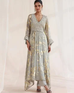 Shalu Kaftan Set