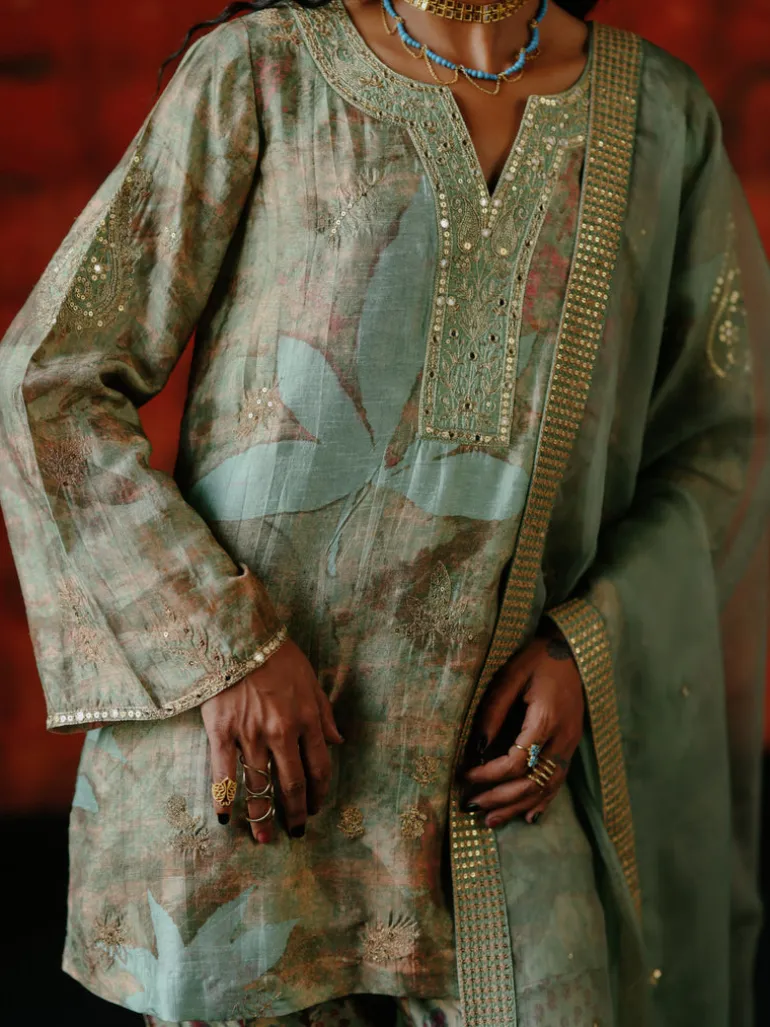 Shamrock Kurta Set
