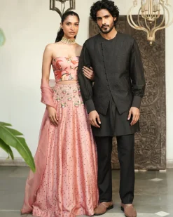 Shanaya Bustier Lehenga Set