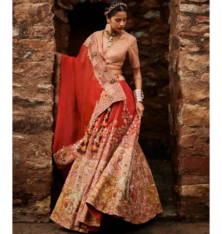 Shataranj Lehenga Set