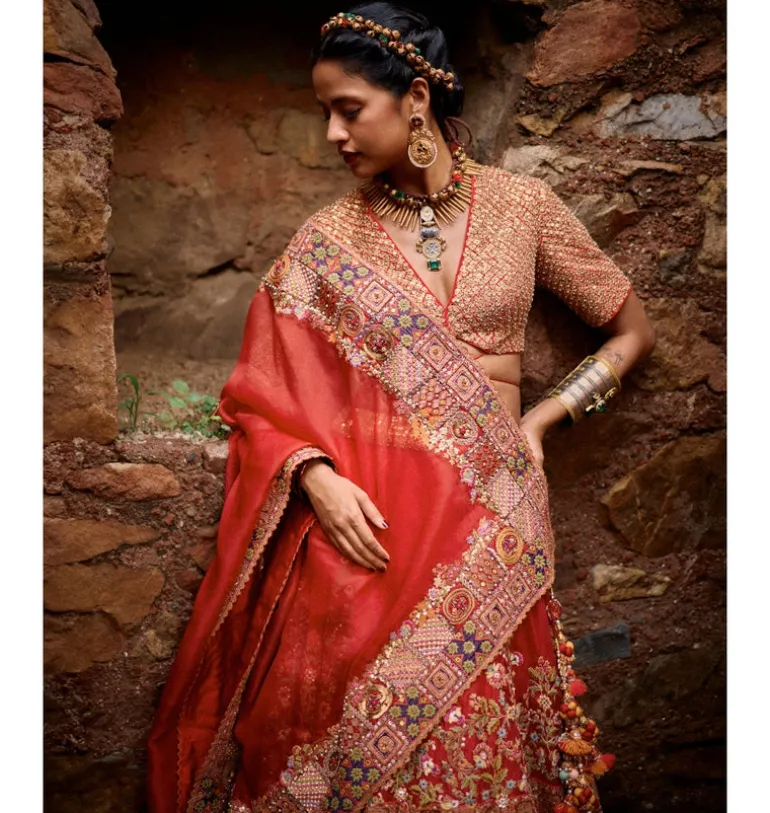 Shataranj Lehenga Set
