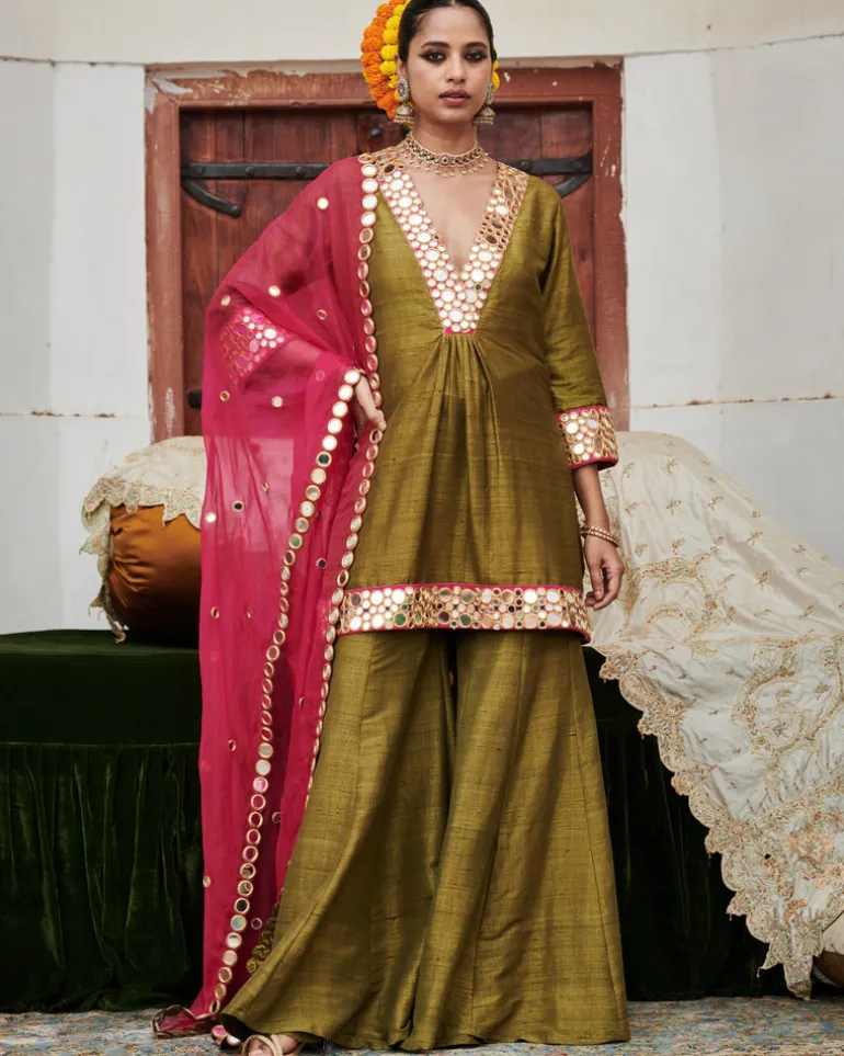 Sheesh Harit Suit Set