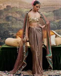Sheesh Titli Skirt Set