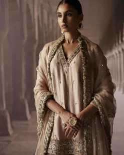 Sheesha & Gota Work Gharara Set