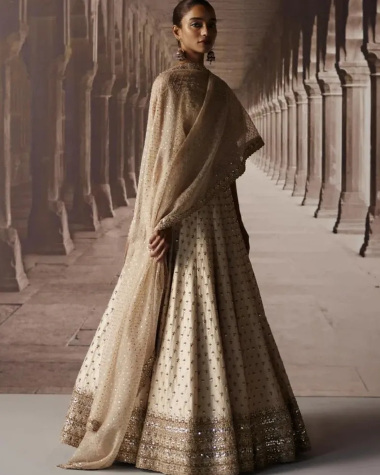 Sheesha Booti Lehenga