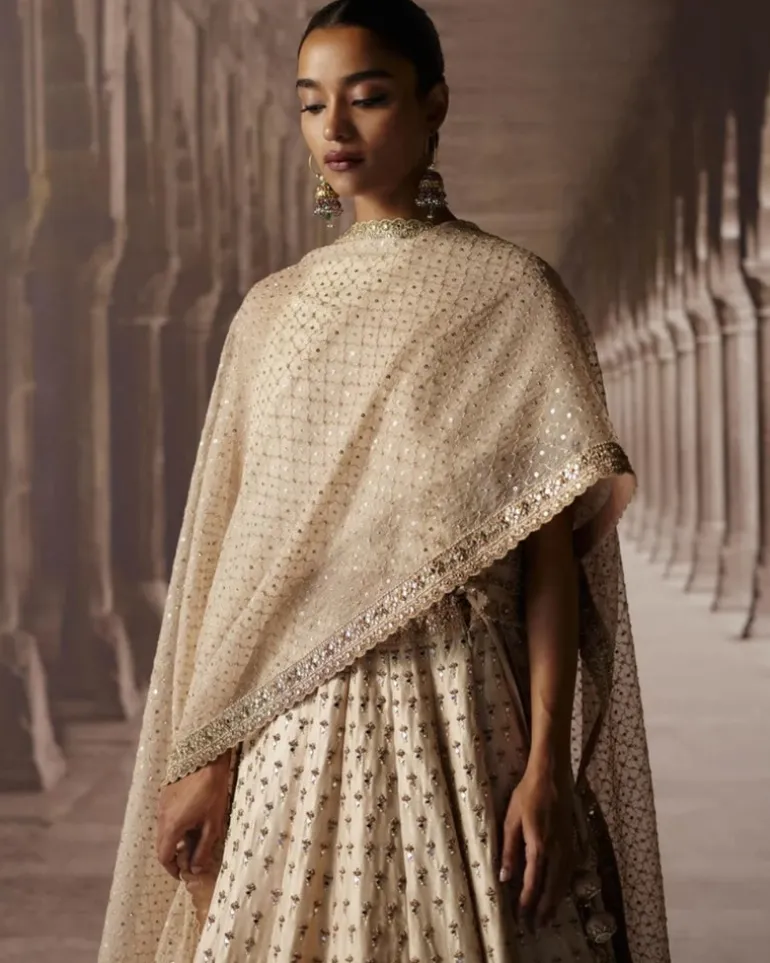 Sheesha Booti Lehenga