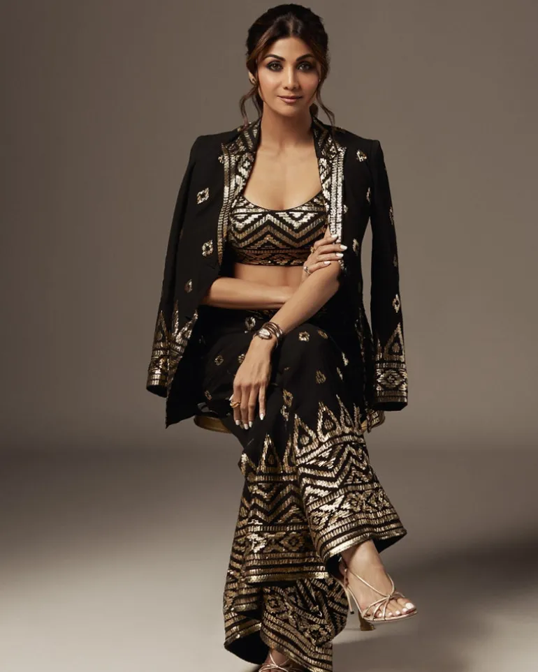 Shilpa Shetty In Marrakesh Pant Set